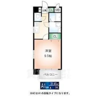 サンハイム桜山【1階】の間取り