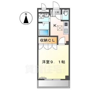 グランディールU【1階】の間取り