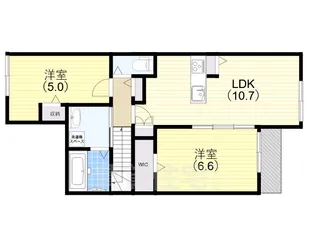 メゾンド・メルヴェーユ須磨【2階】の間取り