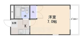 WestHILL TAKATSUKA【2階】の間取り