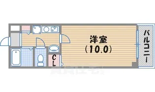 エレガンス白鳥【3階】の間取り