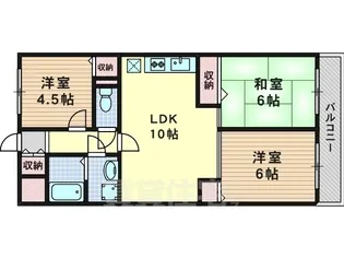 ZEPHYR21【1階】の間取り