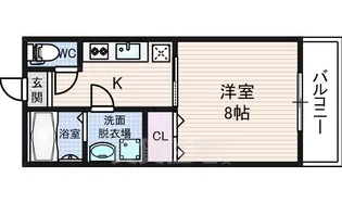 サンモール野神2【2階】の間取り