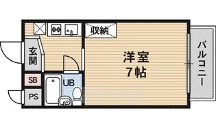 EXE88【208号室】の間取り