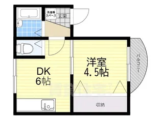 メゾンド・ポエジー【3階】の間取り