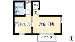 堀井ハイツ【2階】の間取り