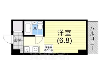 カサベラ花隈【4階】の間取り
