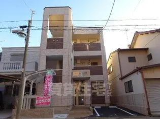 アールコート本陣【1階】の外観