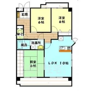 第5田中ビル【1階】の間取り