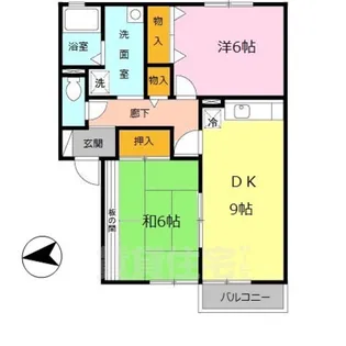 メゾンベイリーフ【1階】の間取り