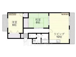 サンパレス樟葉【103号室】の間取り