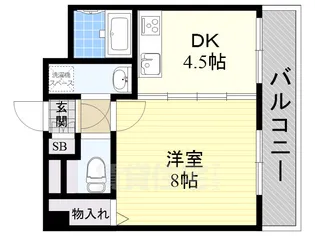 セレーノルーチェ【3階】の間取り