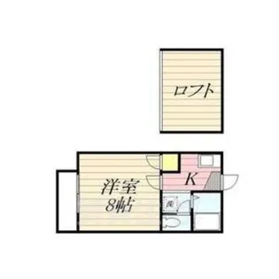 イーストコート大山寺【2階】の間取り