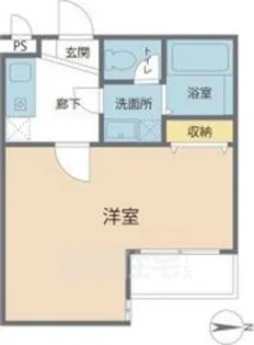 ノイヴェル姫島【1階】の間取り