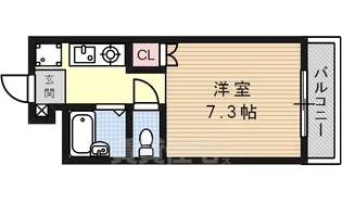 マンションボナール【405号室】の間取り