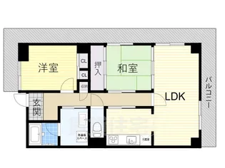 大阪府高石市取石5丁目【マンション】の間取り