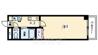 ポポラーレ御池【2階】の間取り