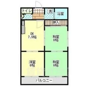 宮田ビル【4階】の間取り