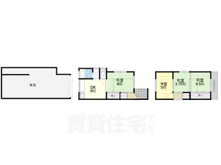 奈良県奈良市南紀寺町4丁目【一戸建】の間取り