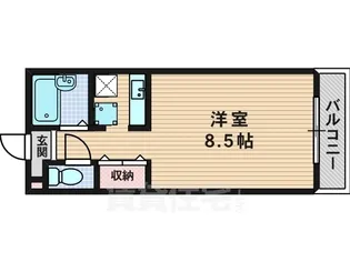 セリバ中久世【2階】の間取り