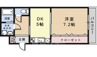プロスパー尼崎【5階】の間取り