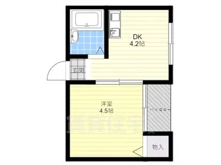 ラッシュプレミア松原【1階】の間取り