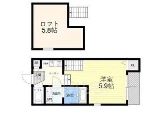 NEXSTAGE大桐【2階】の間取り