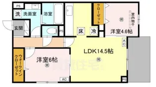 Maison de 青木【1階】の間取り