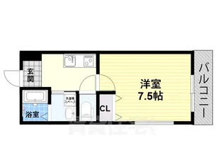 フジパレス尼崎城西【3階】の間取り