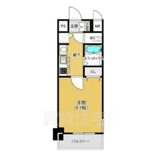 プレサンス泉セレグレード【5階】の間取り