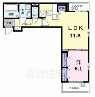 グランツ【1階】の間取り