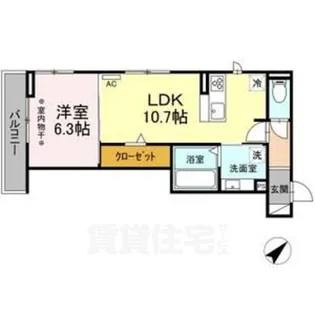 エスペランサ春岡【3階】の間取り