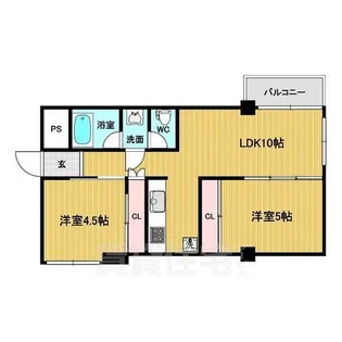 シーズン嵐山【4階】の間取り