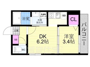 KayOto residence 久世上久世【2階】の間取り