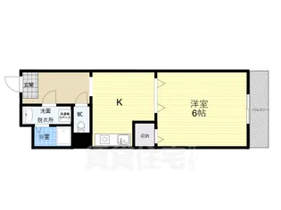 フォンテーヌブロー【2階】の間取り