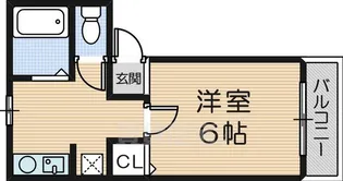 センティアム【1階】の間取り