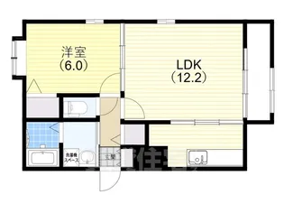 夢野町レジデンス【3階】の間取り