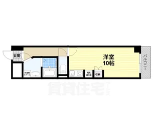 サンプラザ神楽【4階】の間取り