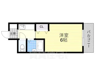 大阪府吹田市千里山東1丁目【マンション】の間取り