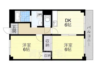 大阪府八尾市青山町5丁目【マンション】の間取り