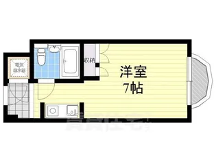 エヌエムドゥーズ【2階】の間取り