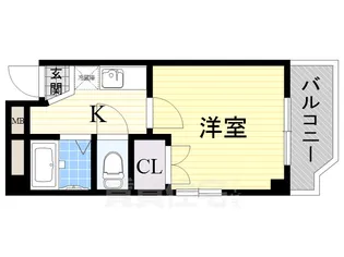 大阪府堺市西区津久野町1丁【マンション】の間取り