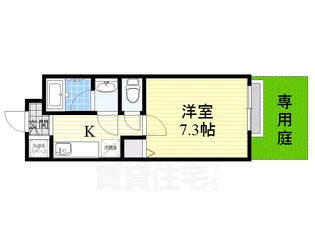 大阪府堺市西区神野町2丁【アパート】の間取り