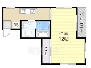 大阪府大阪市都島区片町2丁目【マンション】の間取り