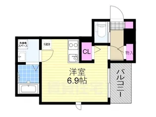 大阪府大阪市淀川区三津屋南2丁目【アパート】の間取り