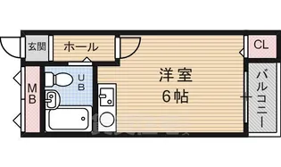 PALMIZIO平野西2【4階】の間取り