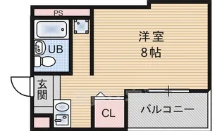 十三ホワイティ【2階】の間取り