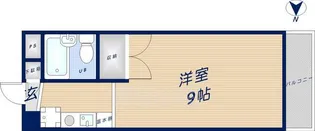 1Kの間取り画像