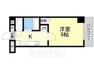 グランパシフィック十三【3階】の間取り