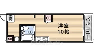 OMレジデンス柏原Ⅱ【3階】の間取り